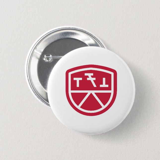 Phi Sigma Kappa Shield 2 Inch Round Button (Front & Back)