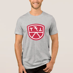 Phi Sigma Kappa Shield 7 Tri-Blend Shirt