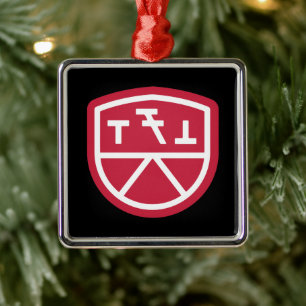 Phi Sigma Kappa Shield Metal Ornament