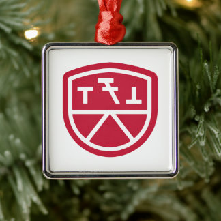 Phi Sigma Kappa Shield Metal Ornament
