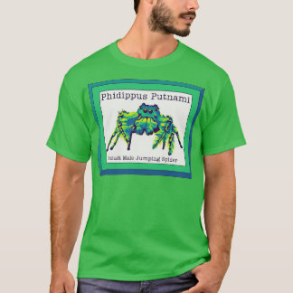 Phidippus Putnami Jumping Spider T-Shirt