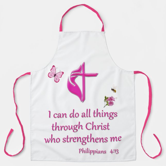 Phiilipeans 4:16  apron (Front)