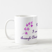 Phil 4:13: I can do all things through Christ Mug