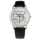 Phil 4:13 Montre Homme