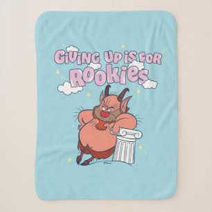 Phil - Giving Up is for Rookies Sherpa Blanket