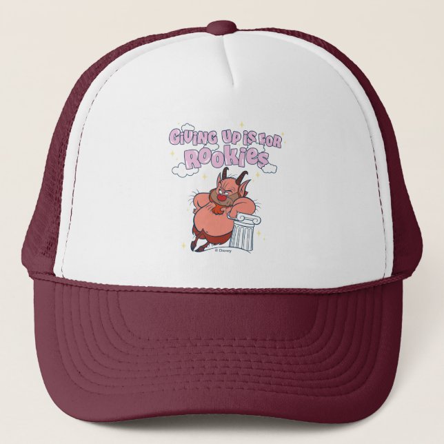 Phil - Giving Up is for Rookies Trucker Hat (Front)