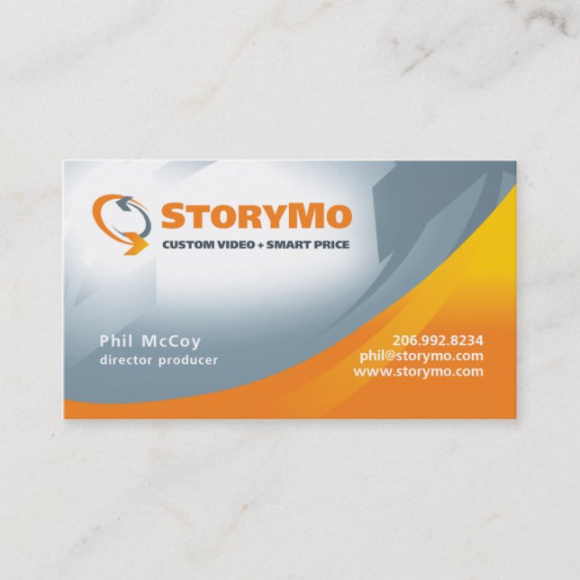 Phil McCoy Standard Business Card (Front)