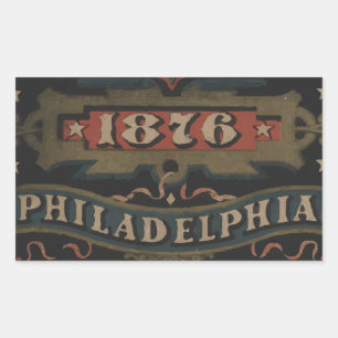 Philadelphia 1876 pennsylvania sticker