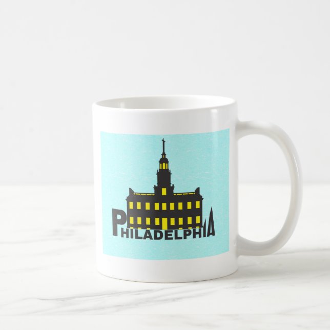Philadelphia 1 coffee mug (Right)