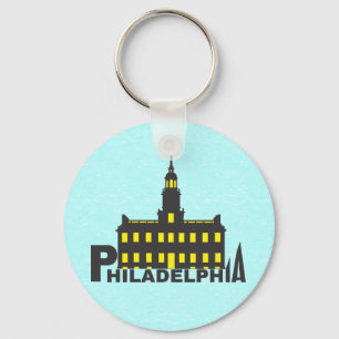 Philadelphia 1 keychain