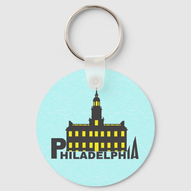 Philadelphia 1 keychain (Front)