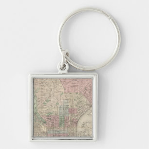 Philadelphia 3 keychain