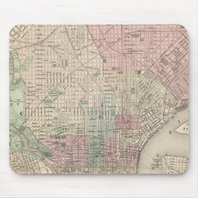 Philadelphia 3 mouse pad (Front)