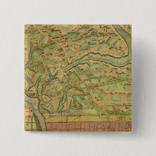 Philadelphia 5 2 inch square button