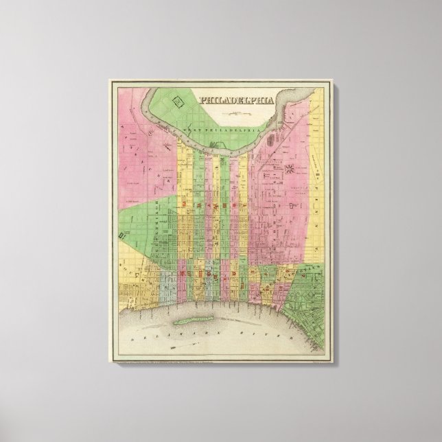 Philadelphia 5 canvas print (Front)