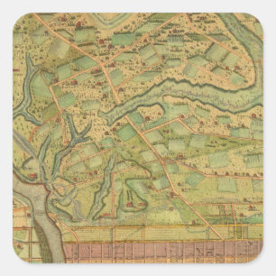 Philadelphia 5 square sticker