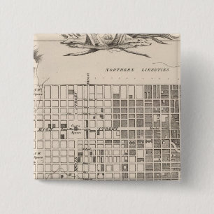 Philadelphia 6 2 inch square button