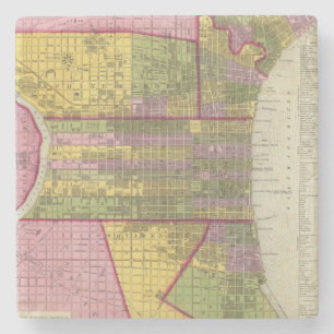 Philadelphia 7 stone coaster