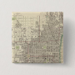 Philadelphia 8 2 inch square button