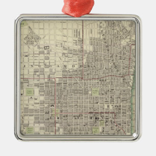 Philadelphia 8 metal ornament