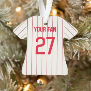 Philadelphia Baseball Jersey Ornament
