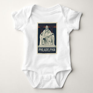 Philadelphia Benjamin Franklin Institute Baby Bodysuit