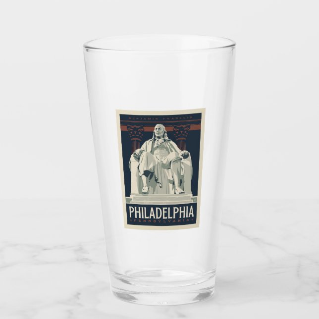 Philadelphia | Benjamin Franklin Institute Glass (Front)