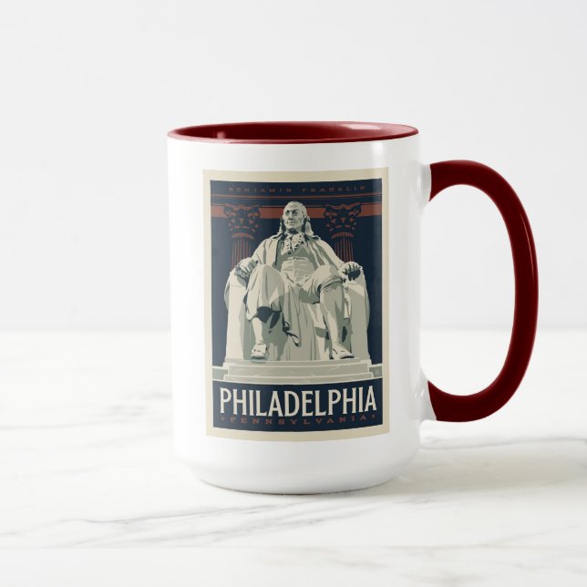 Philadelphia | Benjamin Franklin Institute Mug (Right)
