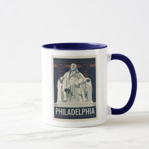 Philadelphia   Benjamin Franklin Institute Mug
