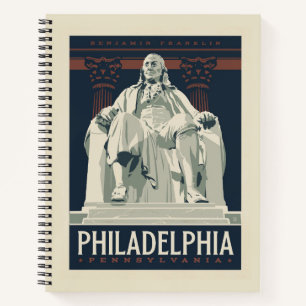Philadelphia   Benjamin Franklin Institute Notebook