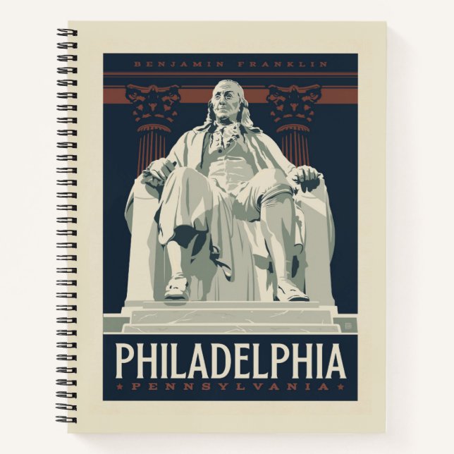 Philadelphia | Benjamin Franklin Institute Notebook (Front)