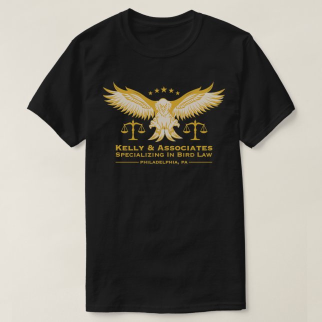 Philadelphia Bird LawTShirt T-Shirt (Design Front)