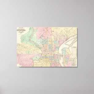Philadelphia, Camden Canvas Print