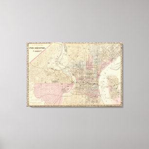 Philadelphia, Camden Canvas Print