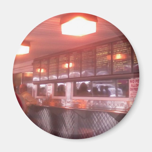 Philadelphia Cheesesteak Magnet (Front)