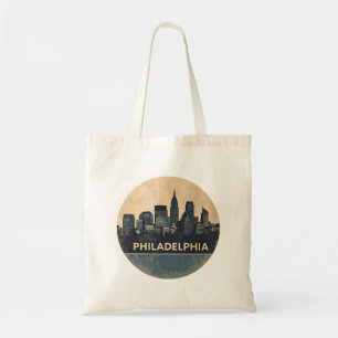 Philadelphia City Pennsylvania USA skyline Tote Bag