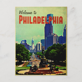 Philadelphia Cityscape Postcard