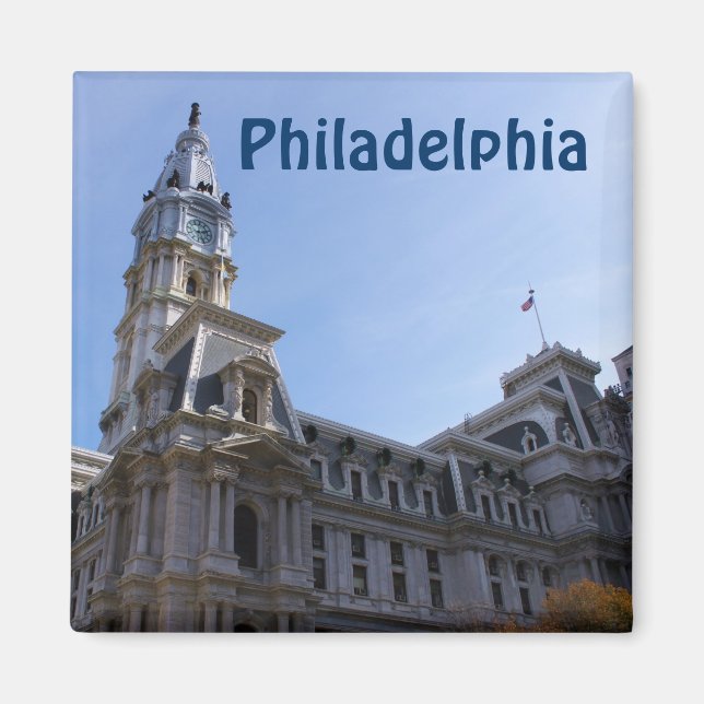 Philadelphia cool photography magnet (Front)