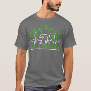 Philadelphia EKG Heartbeat Philly Fan Favourite T-Shirt