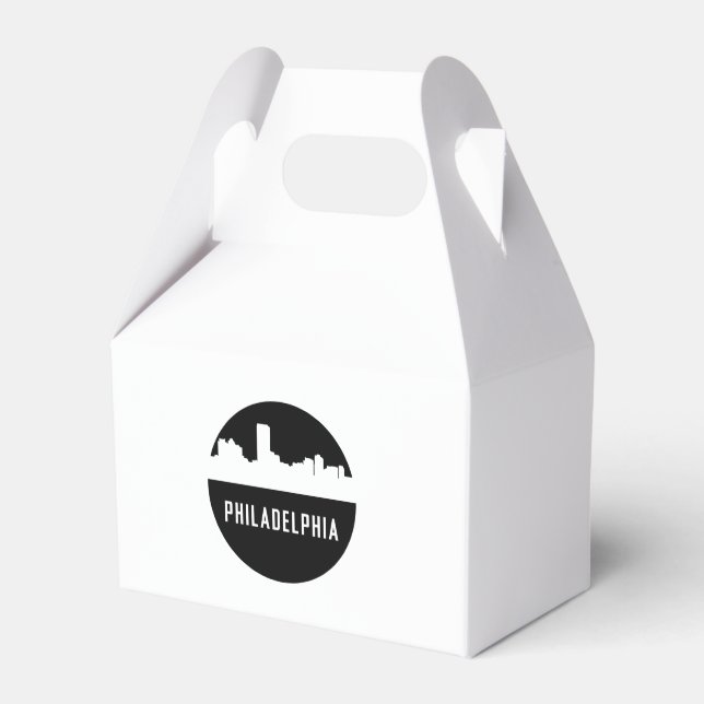 Philadelphia Favor Box (Front Side)