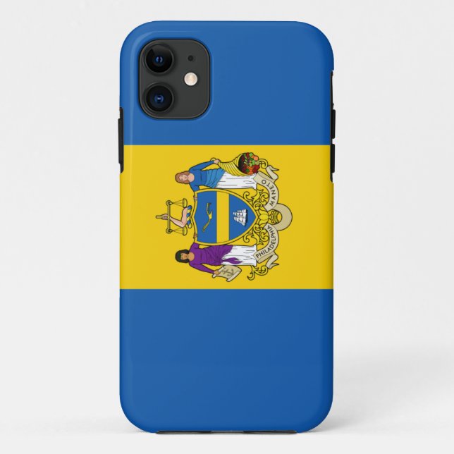 Philadelphia Flag Case-Mate iPhone Case (Back)