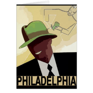 Philadelphia Green Hat Vintage
