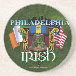 Philadelphia Irish Pride Coaster