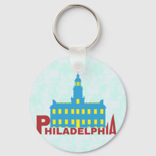 Philadelphia Keychain