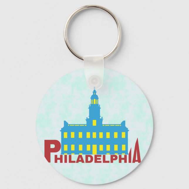 Philadelphia Keychain (Front)