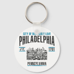 Philadelphia Keychain