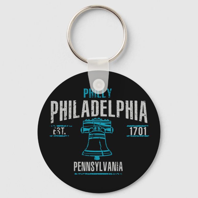Philadelphia Keychain (Front)
