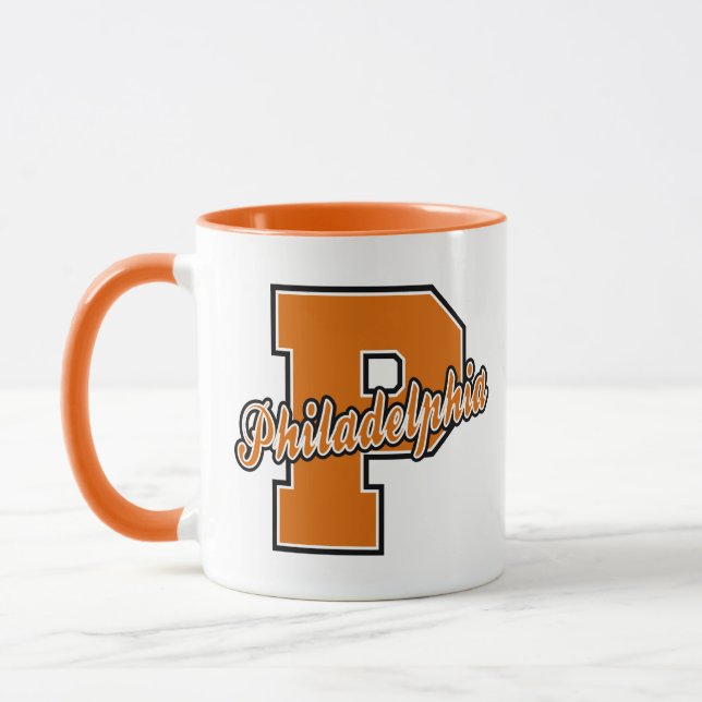 Philadelphia Letter Mug (Left)