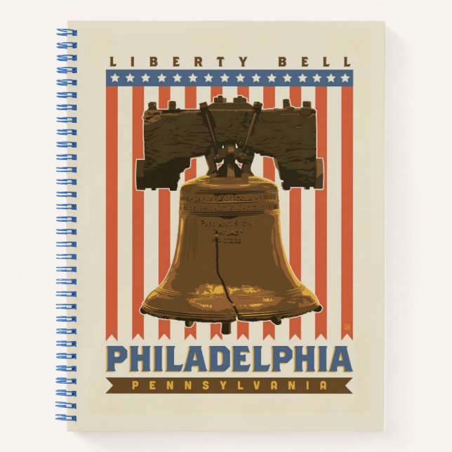 Philadelphia | Liberty Bell Notebook (Front)