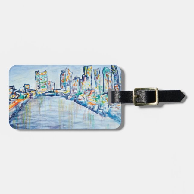 Philadelphia Luggage Tag (Front Horizontal)